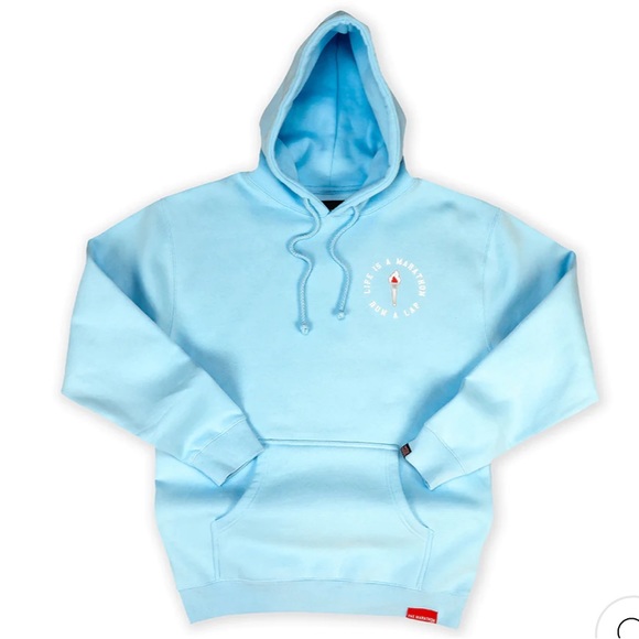 TMC VICTORY TORCH HOODIE OCEAN BLUE